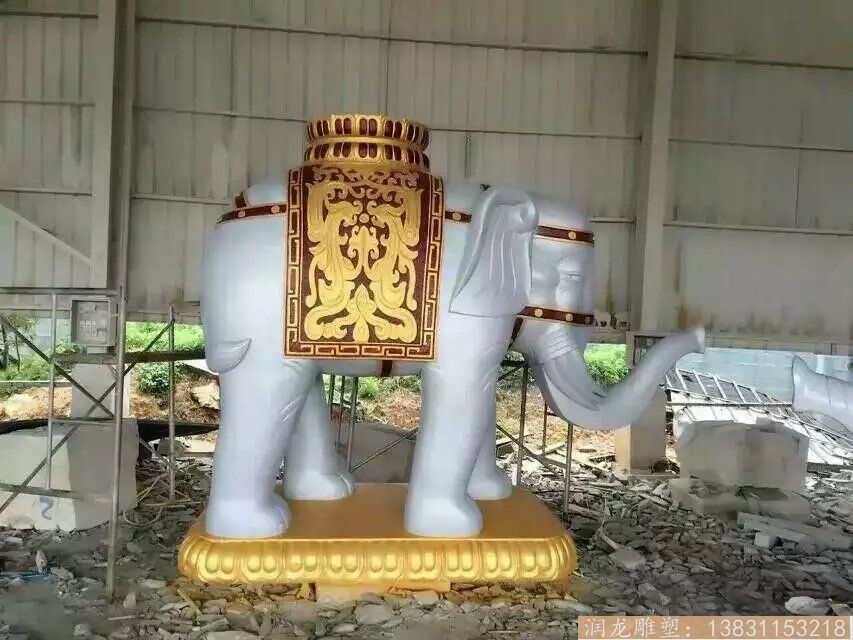 玻璃钢大象雕塑 大象雕塑图片 大象雕塑制作厂家