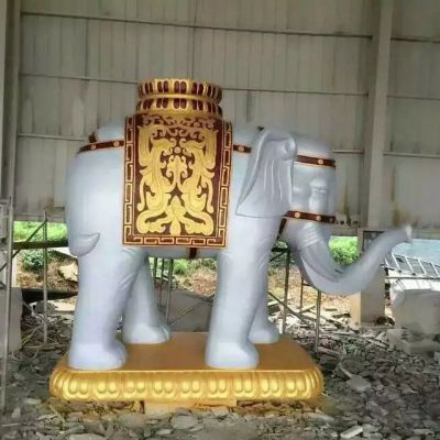 玻璃钢大象雕塑 大象雕塑图片 大象雕塑制作厂家